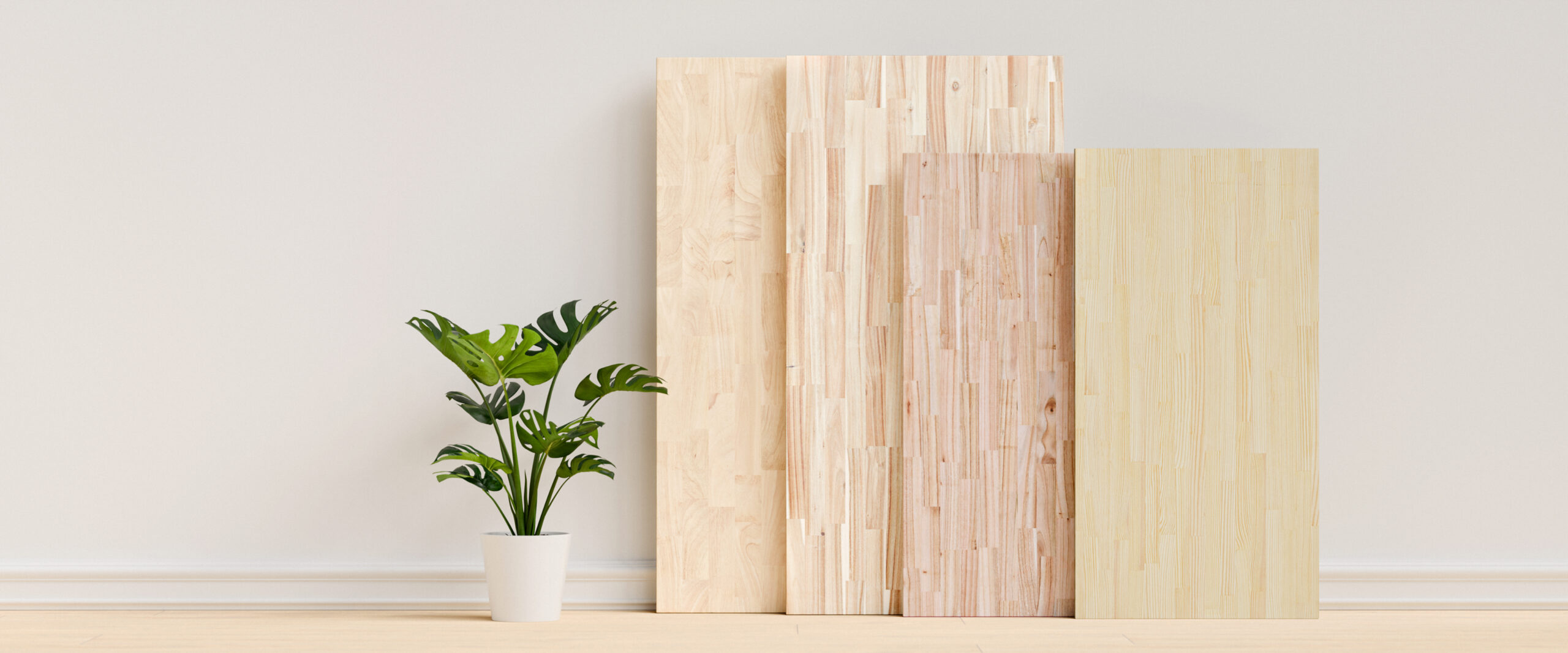 Finger Joint Board Banner