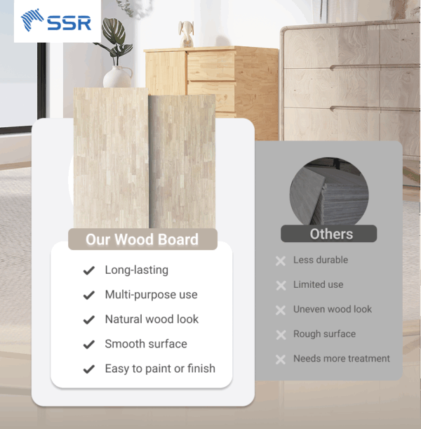 Rubberwood Finger Joint Board - Ảnh 6